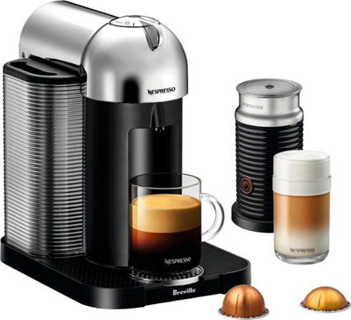 Vertuo Chrome by Breville with Aeroccino3 - Chrome