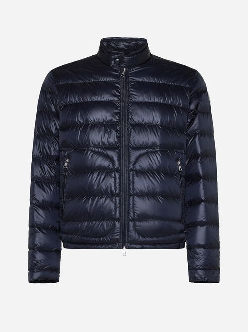 Acorus quilted nylon down jacket