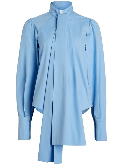 Lavallière blouse - Blue