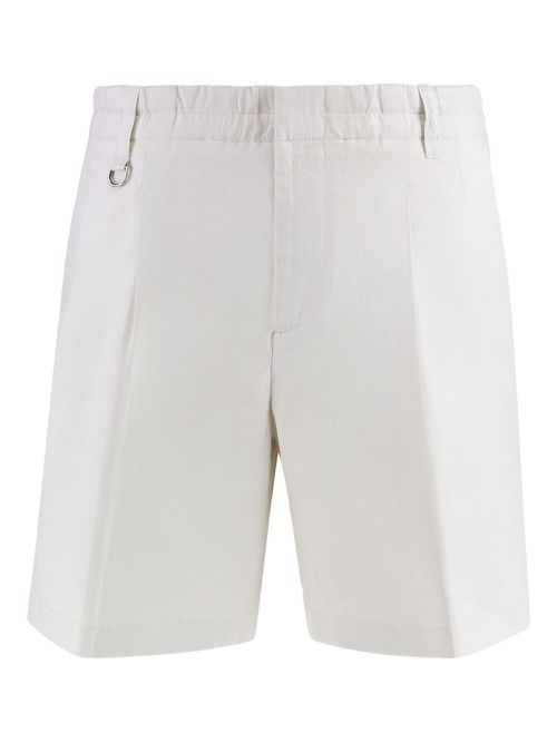Paolo Pecora linen-blend bermuda shorts - White