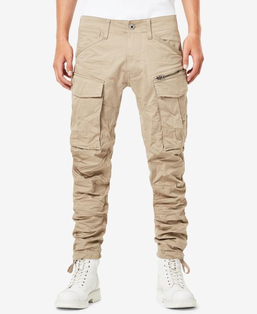 Men's Rovic Zip 3D Straight Tapered Cargo Pant - Dune