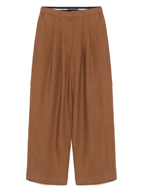 HERSKIND Lotus trousers - Brown
