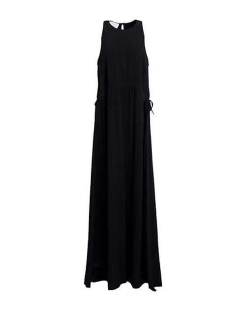 Woman Maxi dress Black Size 10 Viscose, Acetate
