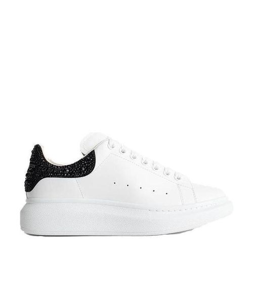 Oversized crystal-embellished sneakers