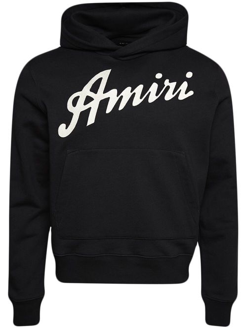 California cotton hoodie - Black