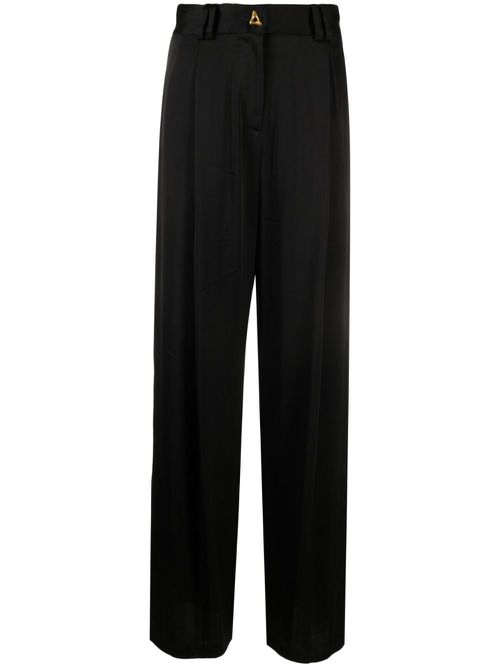 Wellen wide-leg trousers - Black