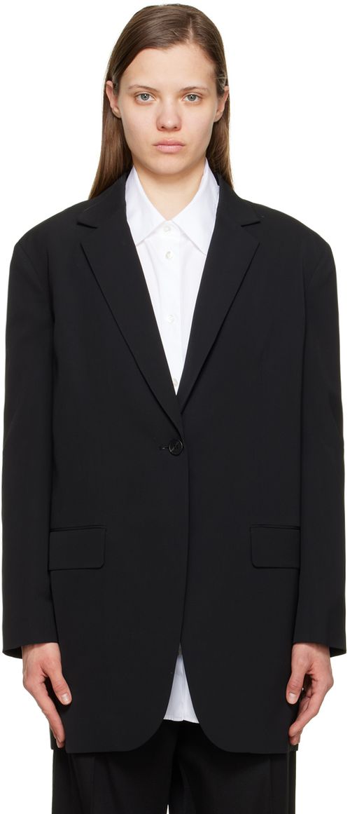 Black obine blazer