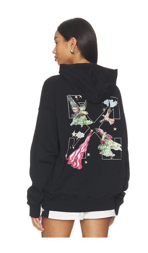 OFF-WHITE Dream Arrow Skate Hoodie in Black. XS. Also in S