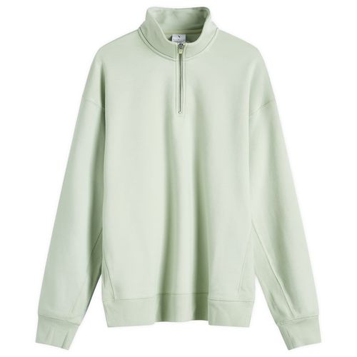 나이키 Wool Classics Quarter Zip Top in Honeydew FV4891-343