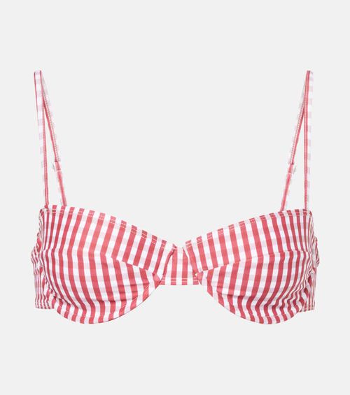 Faithfull Farrah gingham bikini top