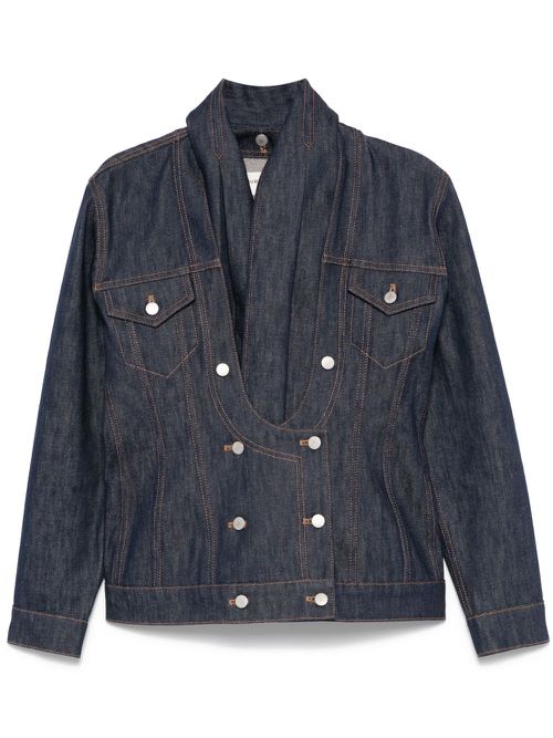 Open Heart denim jacket - Blue