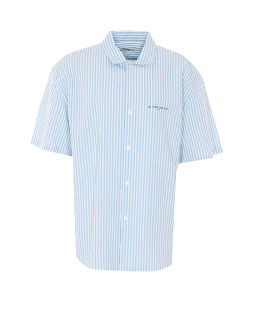 Shirts Blue Cotton - Men