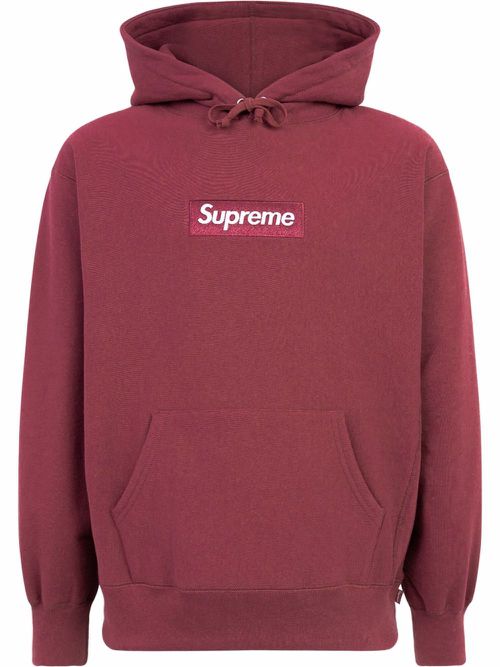 Box Logo hoodie "FW21" - Red
