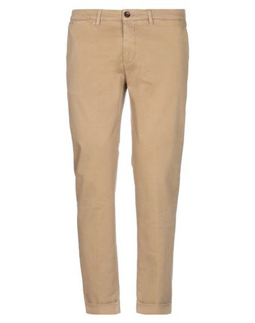 Man Pants Camel Size 28 Cotton, Elastane