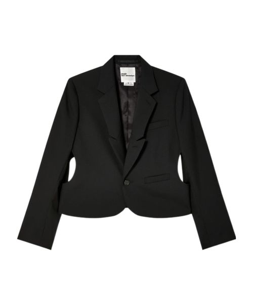 Exaggerated-Waist Jacket