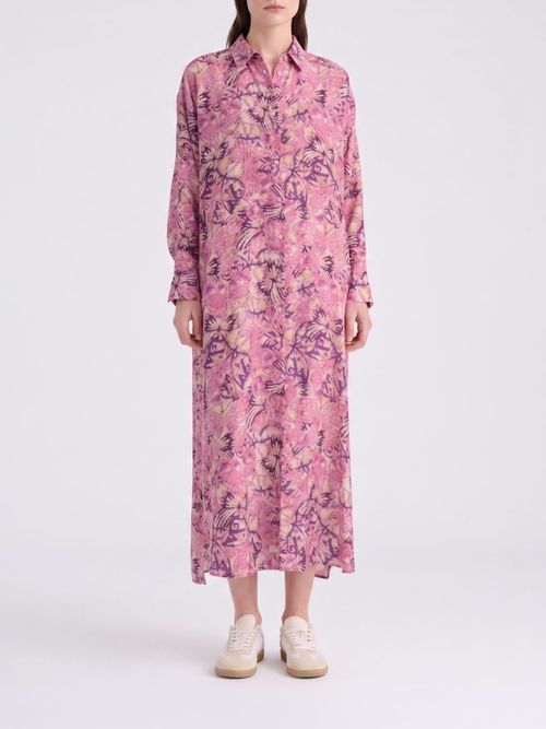 MOMONÌ Dress Woman color Violet