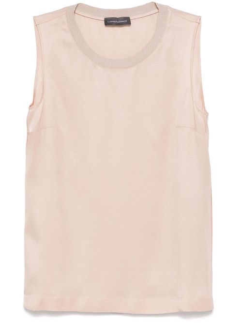 Twill-weave vest - Pink