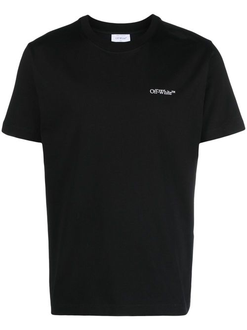 Scratch Arrow-print T-shirt - Black