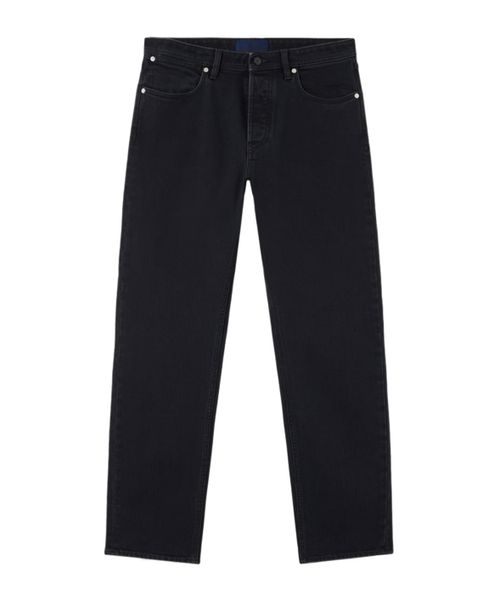Black denim jeans