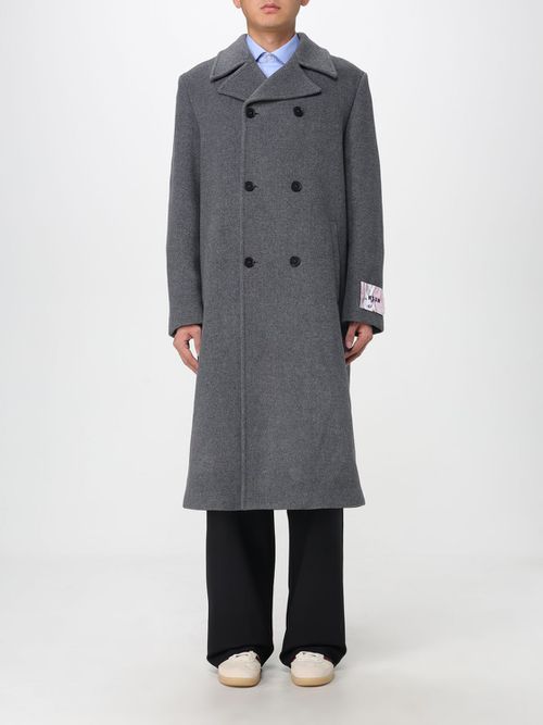 Coat Men color Grey