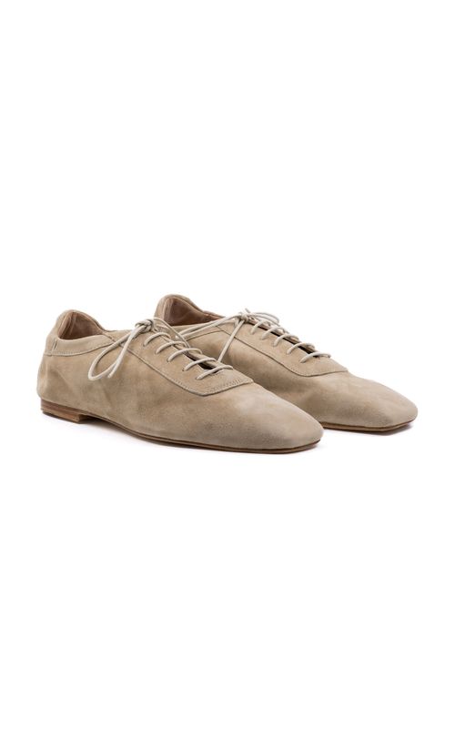 Antonia Suede Oxford Flats