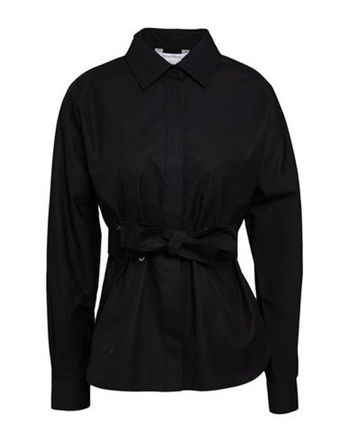 Woman Shirt Black Size 8 Cotton