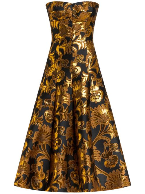 Jacquard dress - Black