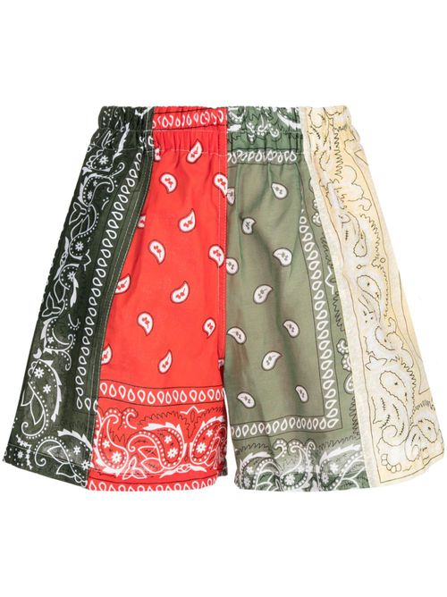 Bandana print shorts - Multicolour