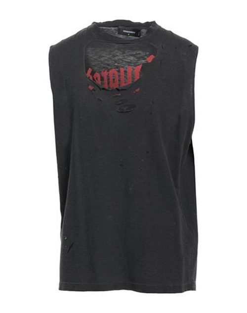 Man Tank top Steel grey