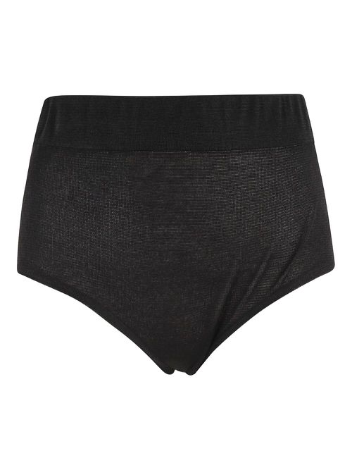 Federica Tosi high-waisted mini shorts - Black