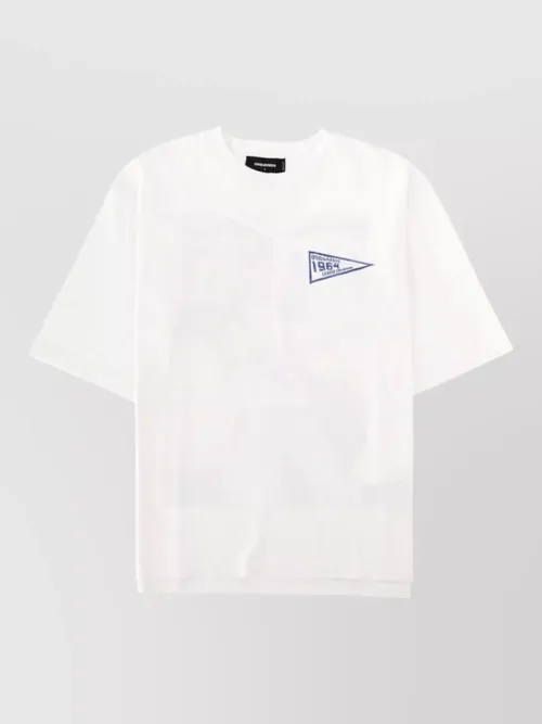 Dsquared2 - crew neck graphic print short sleeve t-shirt