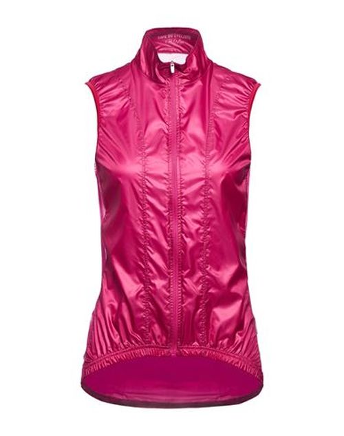 Café Du Cycliste Woman Vest Fuchsia Size L Polyester