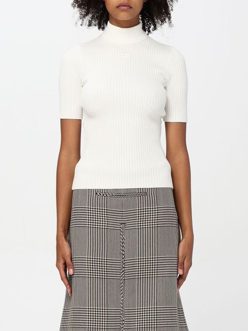 Sweatshirt COURRÈGES Woman color White