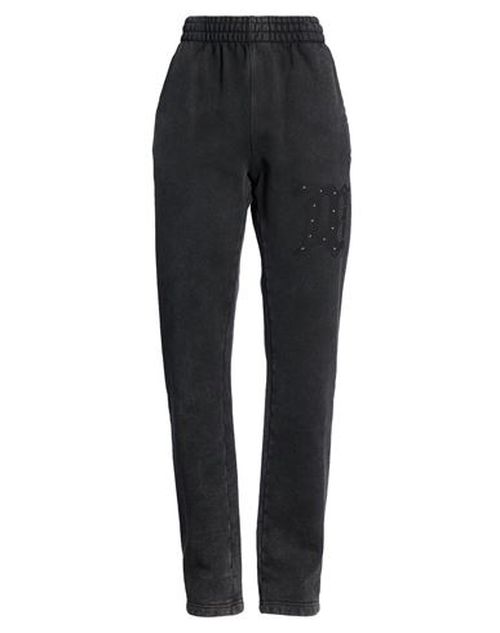 Woman Pants Black Size M Cotton
