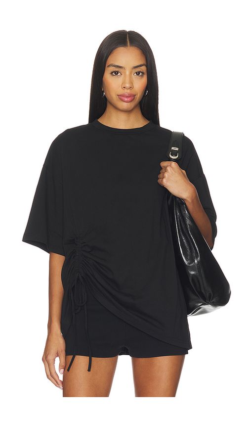 Superdown piper ruched top en color negro XXS también en L, M, S