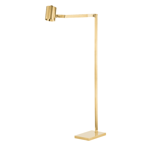 Aged Brass One Light Floor Lamp from the Highgrove Collection