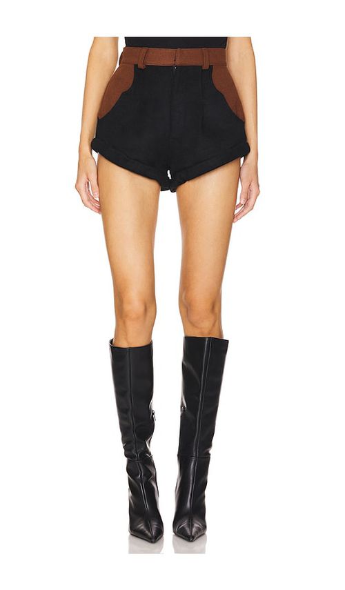 Understated Leather SHORTS LOVE STORY in Black. Größe XXS. Also in L, M, S