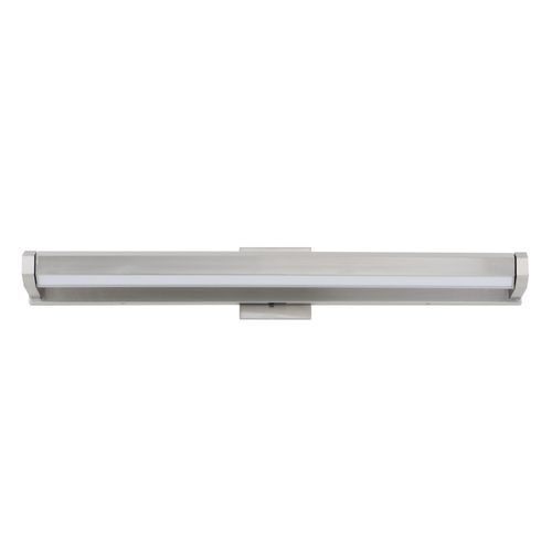 Satin Nickel LED Picture Light from the Braque Collection