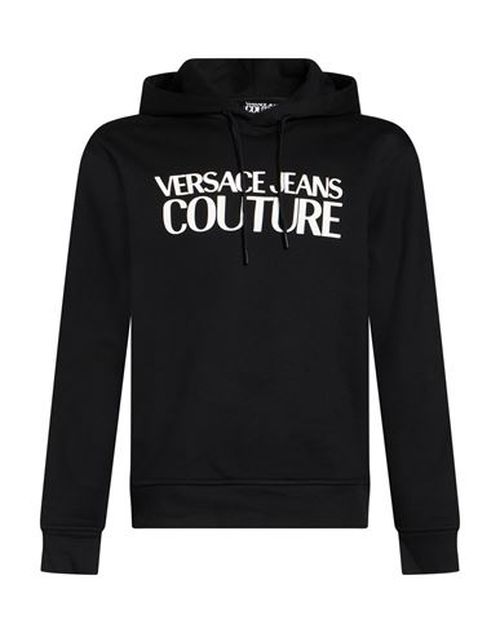 Man Sweatshirt Black Size L Cotton