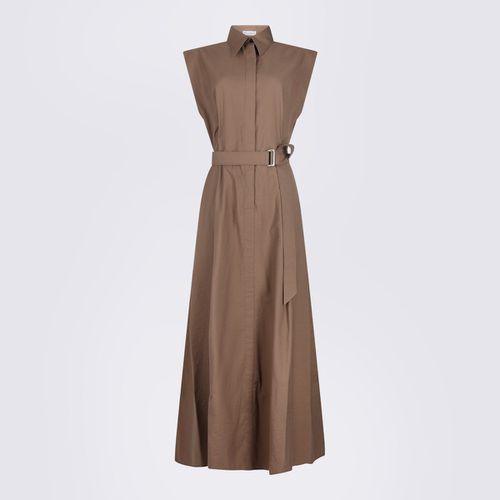 Brown Cotton Dress