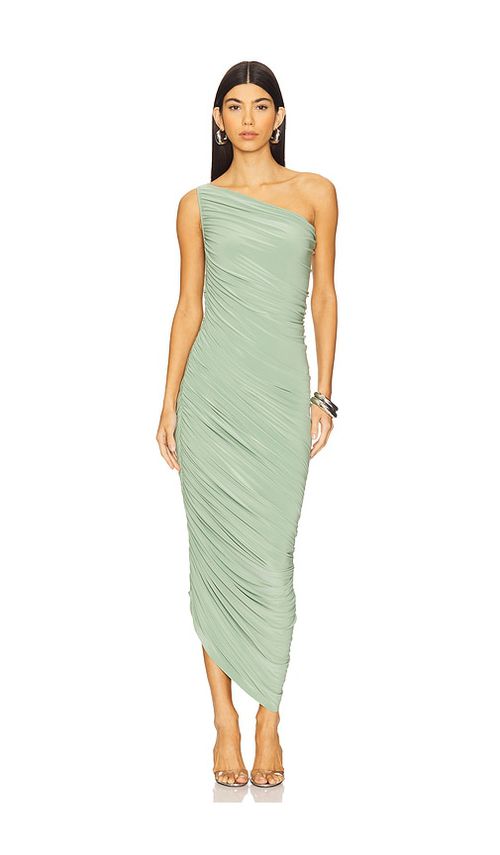 Norma Kamali Diana Gown in Sage. - XS also in