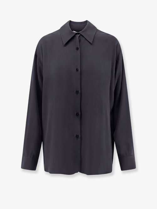 Silk Shirt — Purple