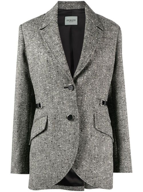 Single-breasted blazer - Grey