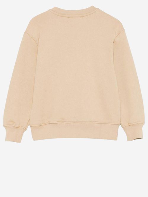 Cotton Sweatshirt — Camel