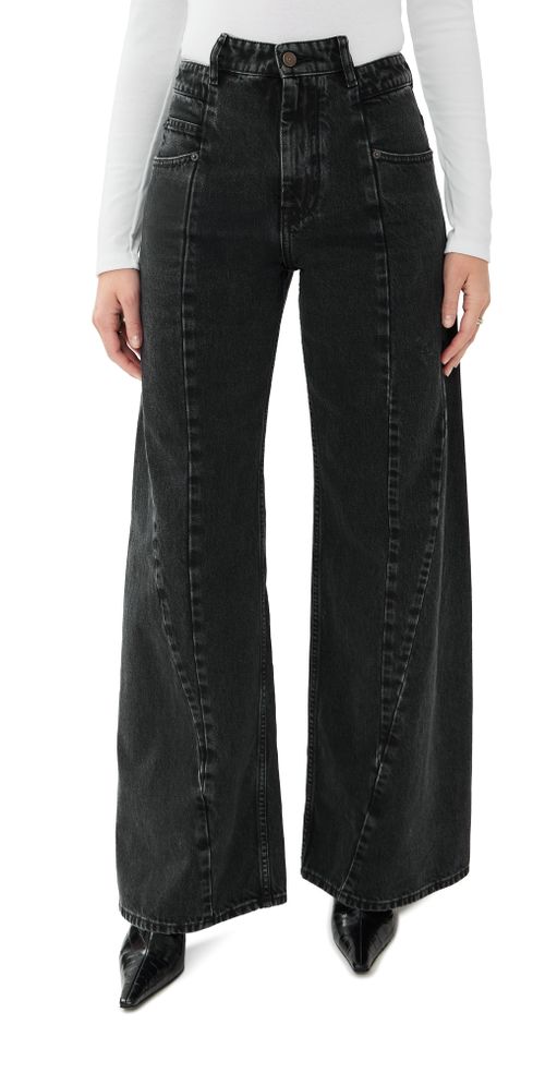 5 Pockets Pants Medium Black Stone