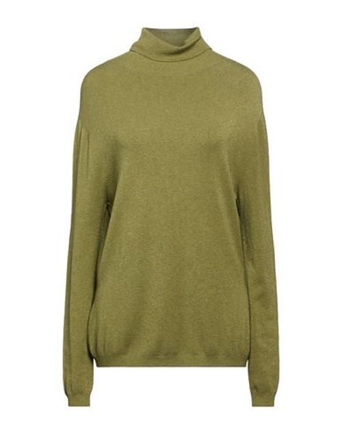 Woman Turtleneck Green Size 12