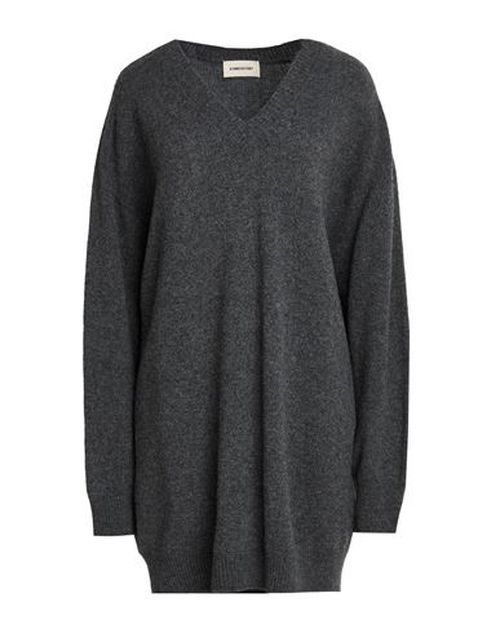 Woman Sweater Grey Size S/M Wool, Cashmere