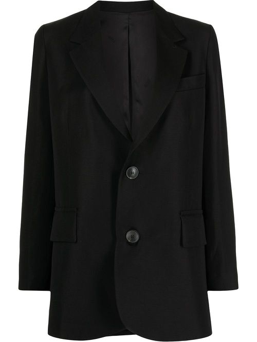 Single-breasted blazer - Black