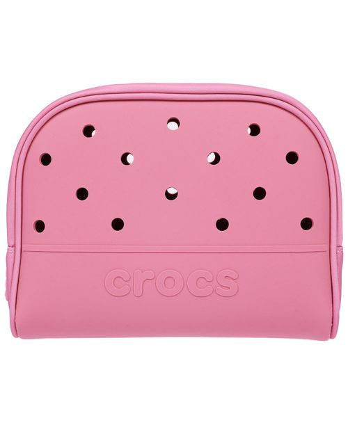 Classic Cosmetic Bag with Jibbitz-Compatible Panels - Quiet rose