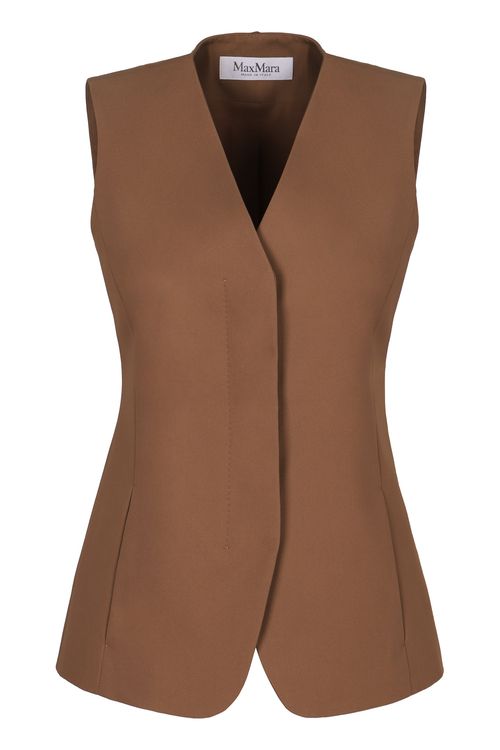 Reno Single-Breasted Cotton Vest